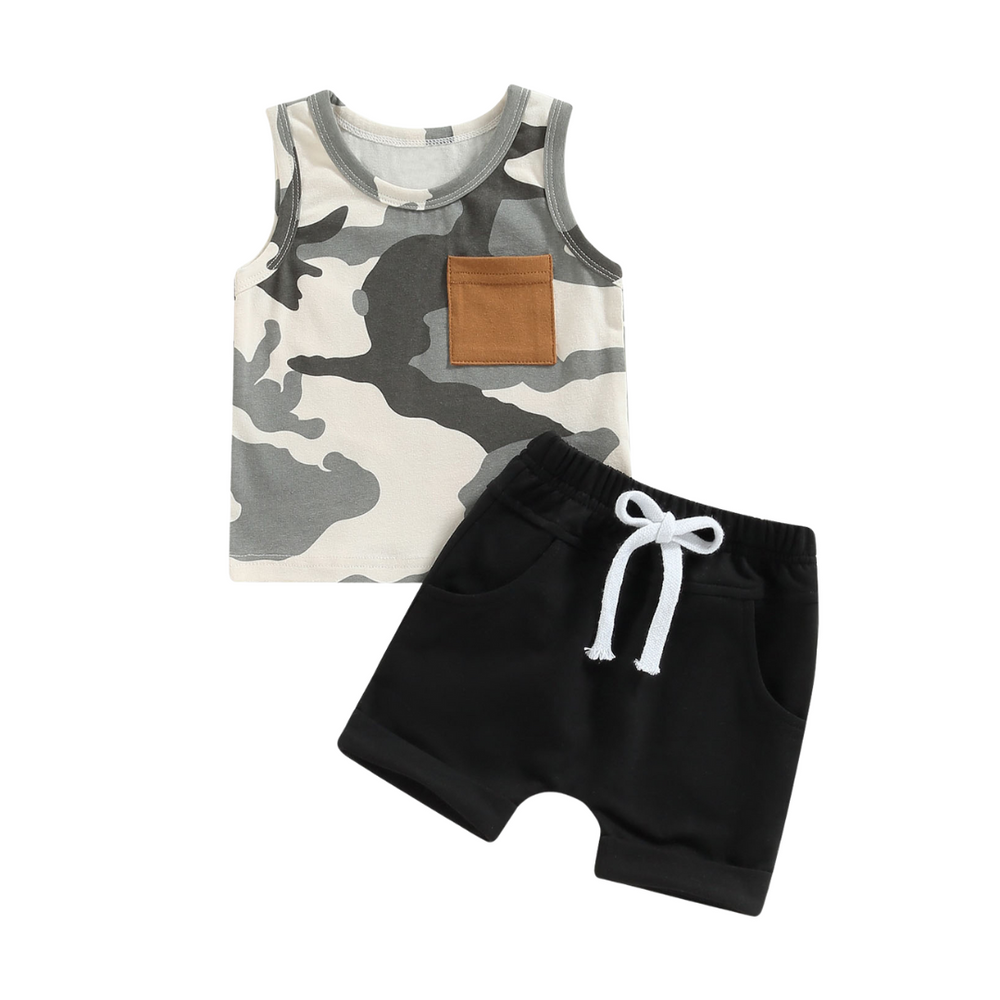 MAVERICK TANK + SHORTS CLOTHING SET