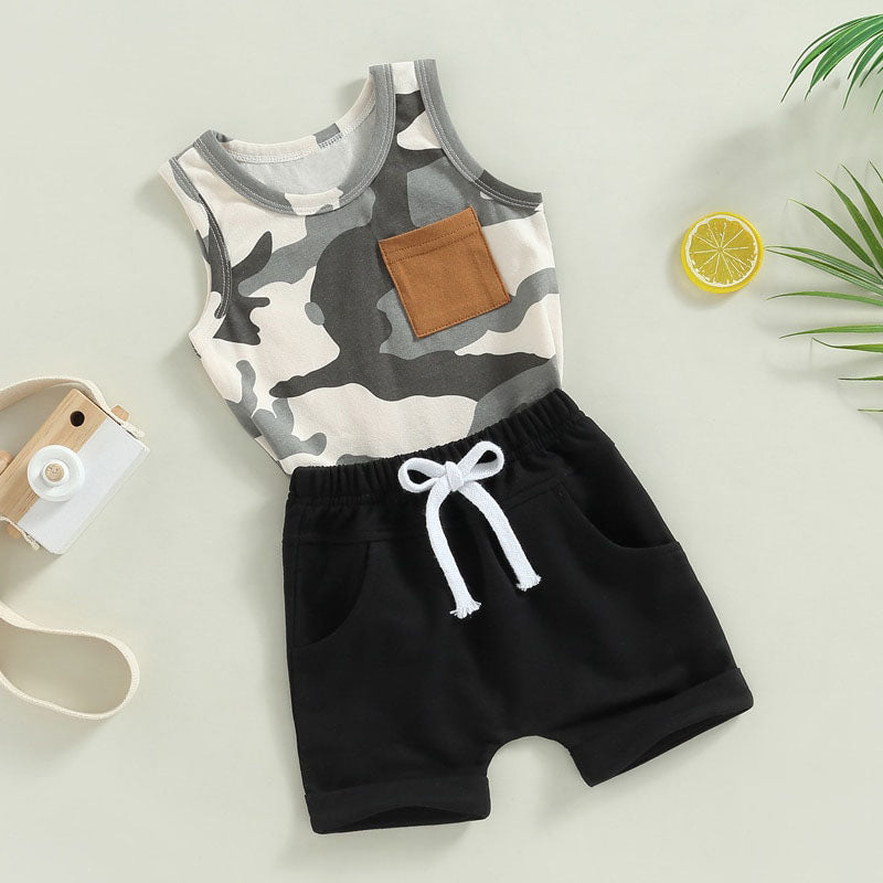 
                  
                    MAVERICK TANK + SHORTS CLOTHING SET
                  
                