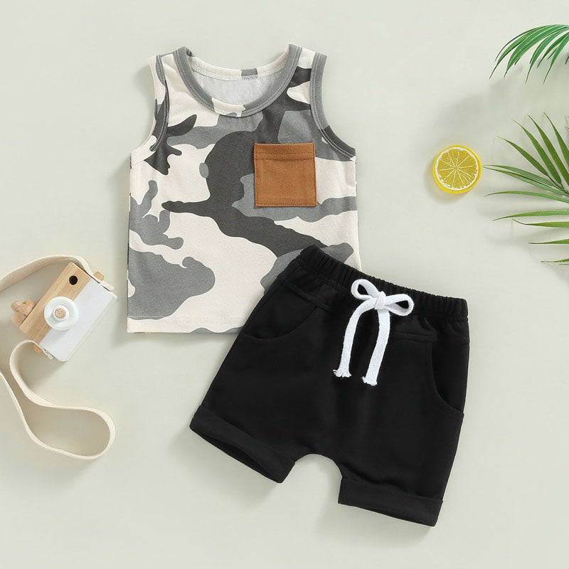 
                  
                    MAVERICK TANK + SHORTS CLOTHING SET
                  
                