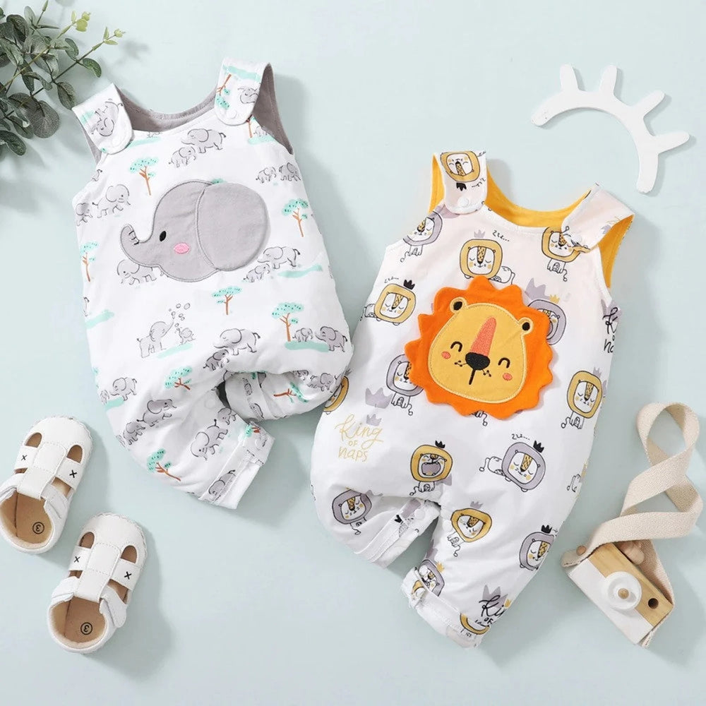 JUST A BABY ANIMAL JUMPSUIT