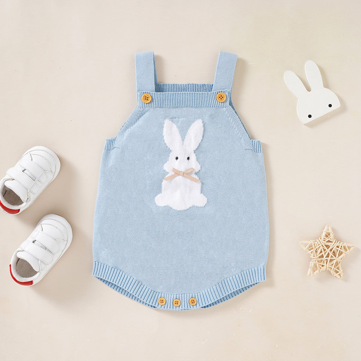 
                  
                    CLOVER THE BUNNY ROMPER
                  
                