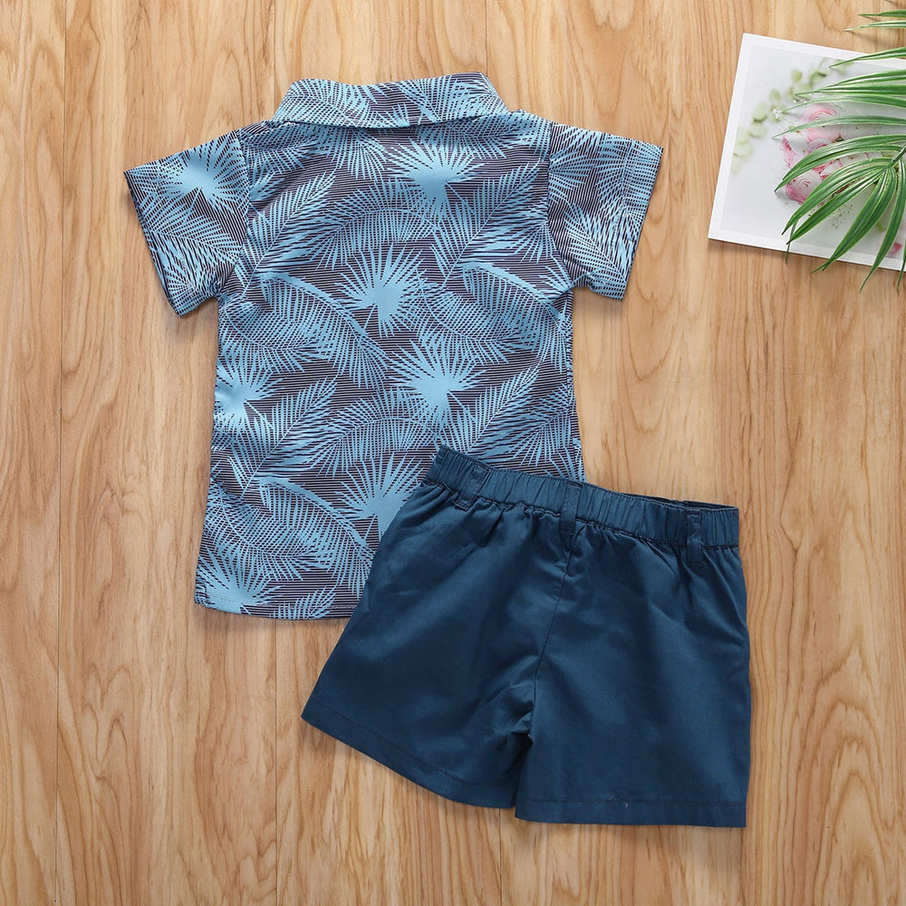 PALM LEAVES ALL YEAR LONG CLOTHING SET