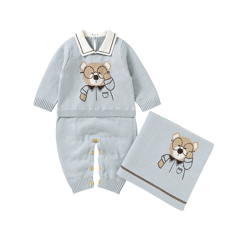 SMARTY PANTS CLOTHING + BLANKET SET